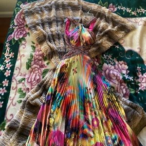 Colorful Backless Jovani Dress